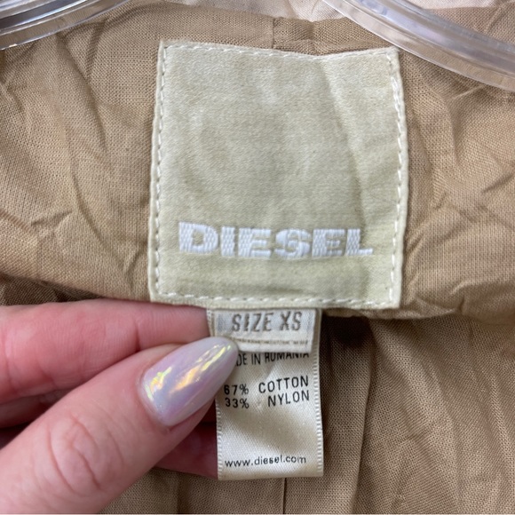 Diesel Gold Bomber Jacket - Picture 3 of 10